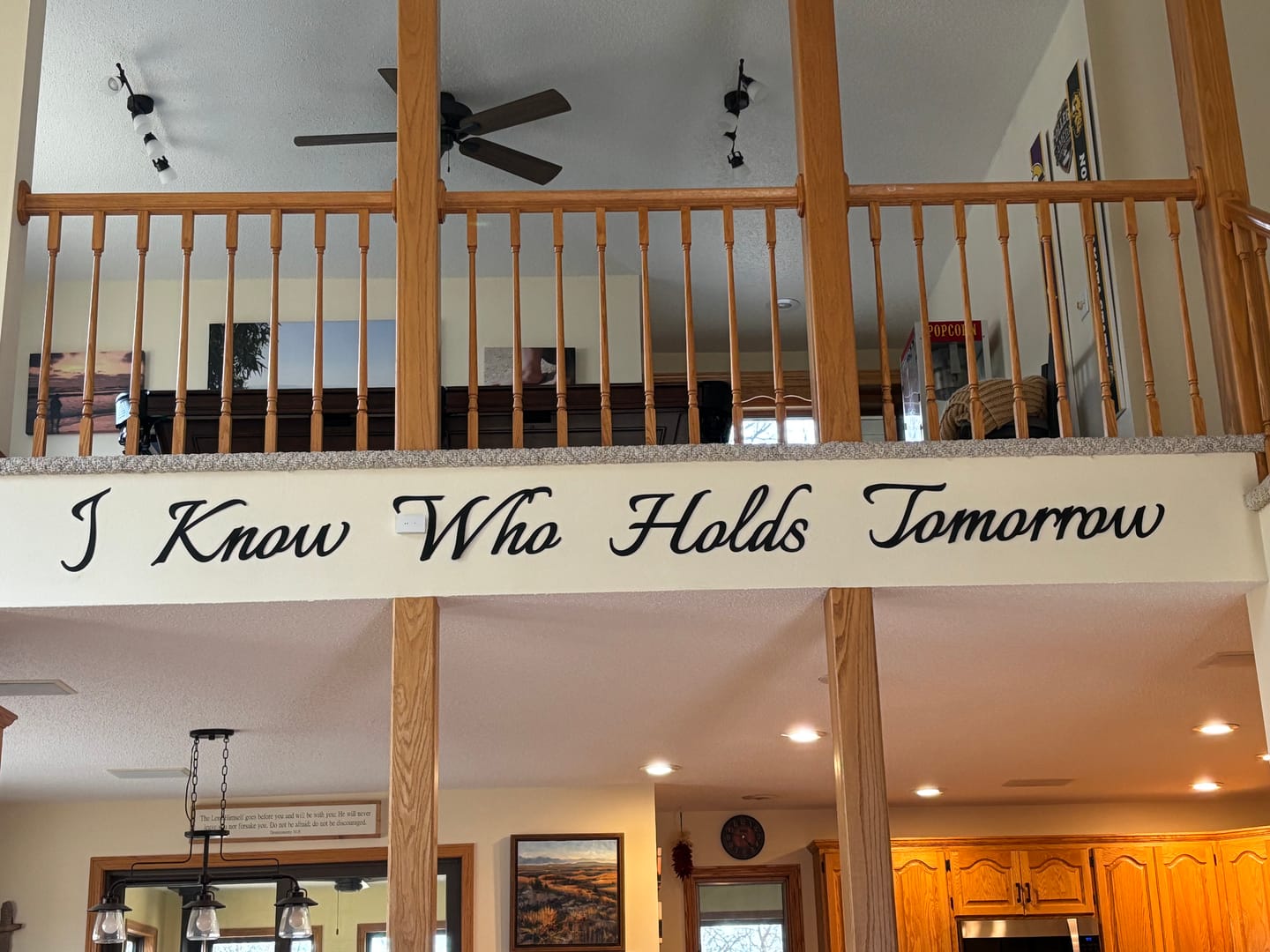 Customer photo review of Custom Metal Wall Sign