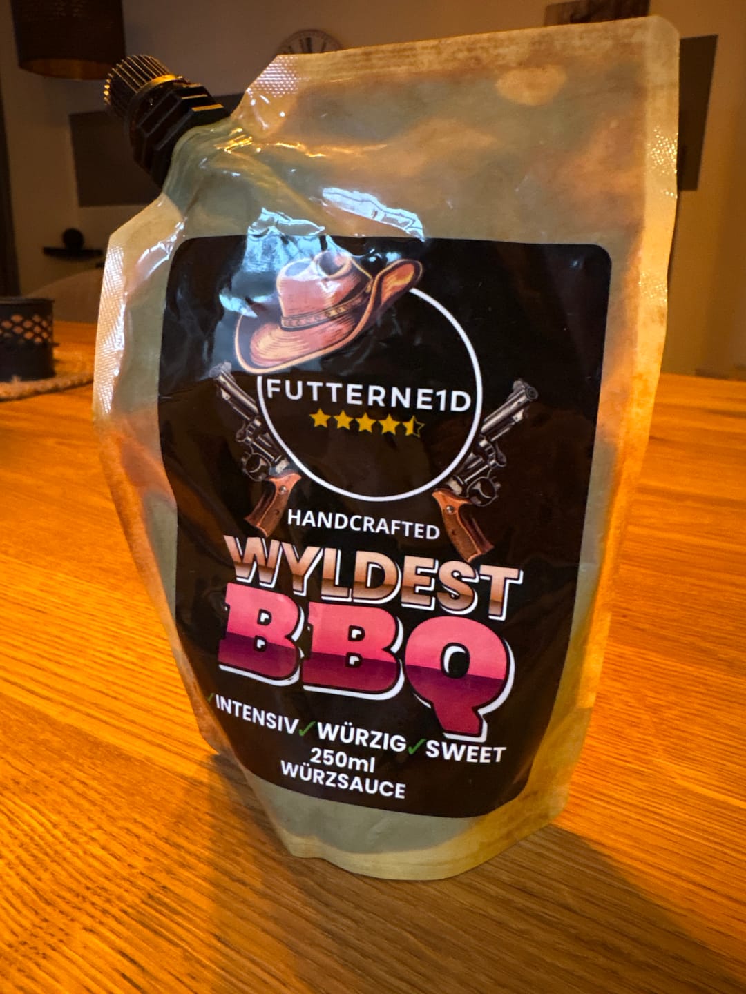 Customer photo review of WYLDEST BBQ 250ml
