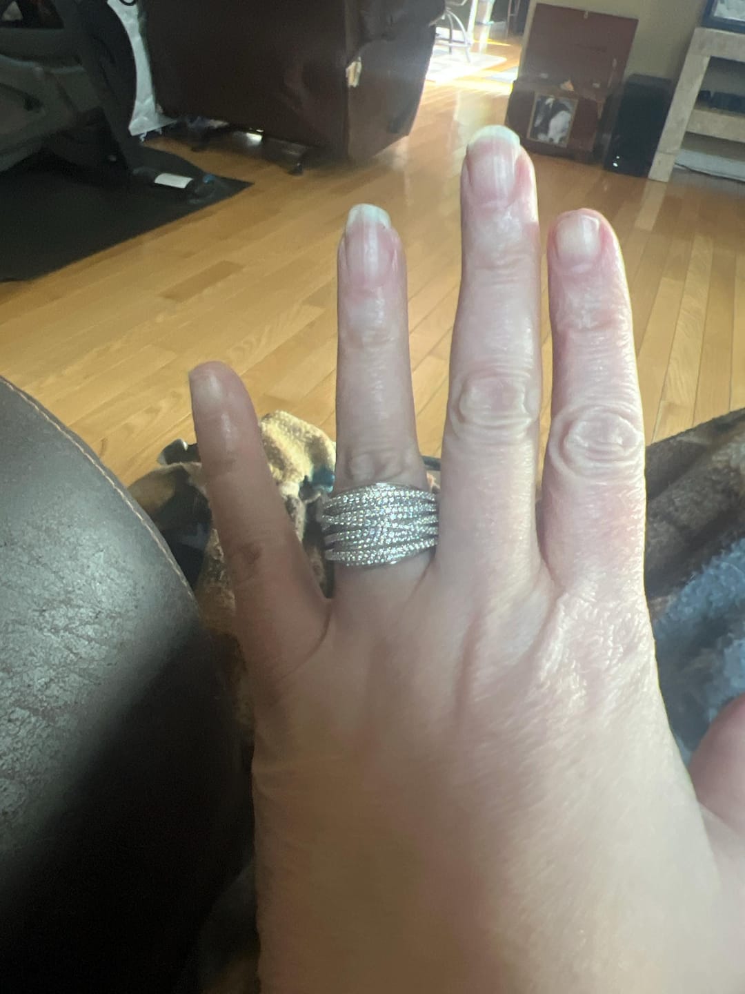 Customer photo review of Infinity Embrace Ring