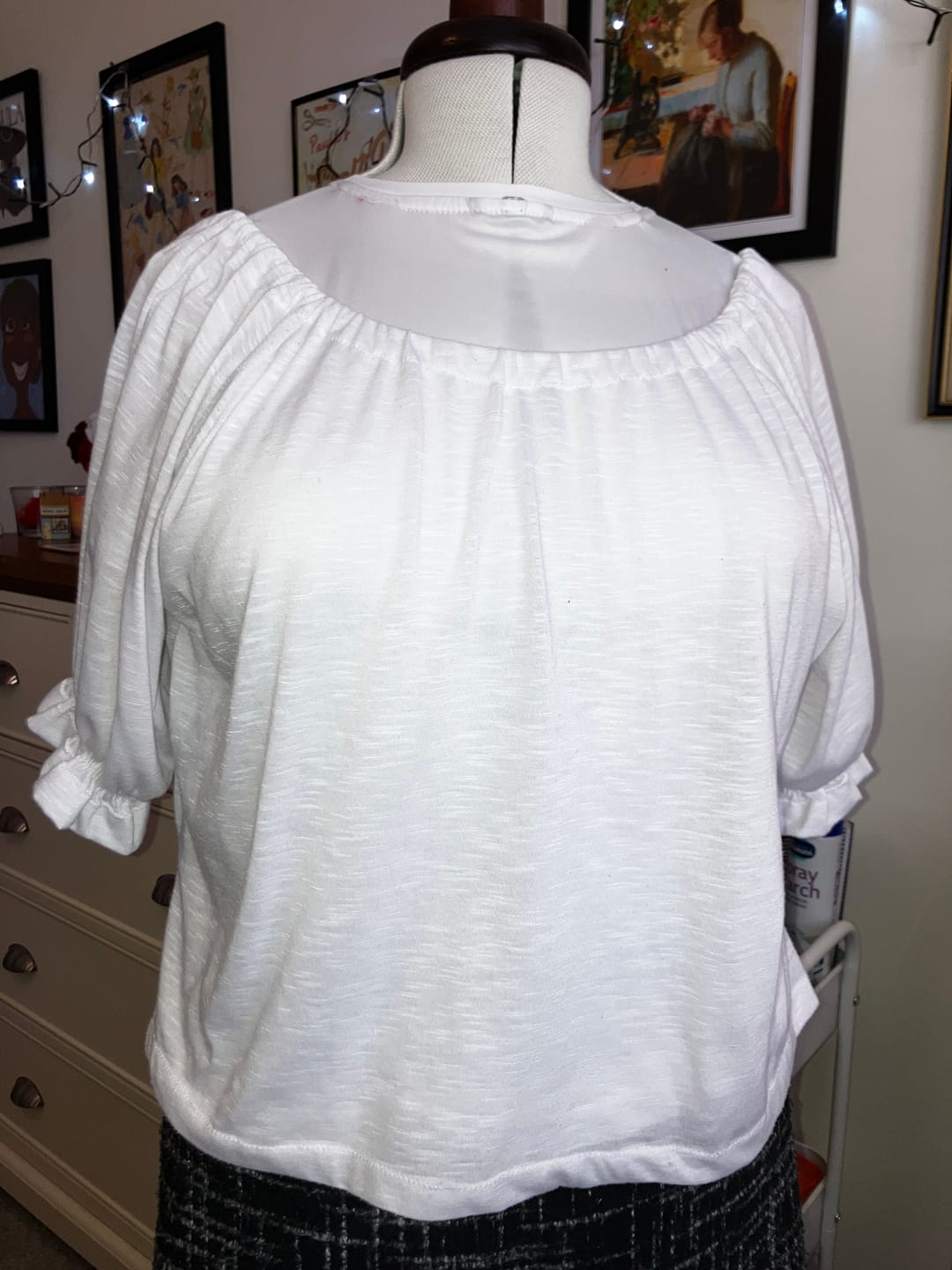 Customer photo review of Variegated Jersey Fabric