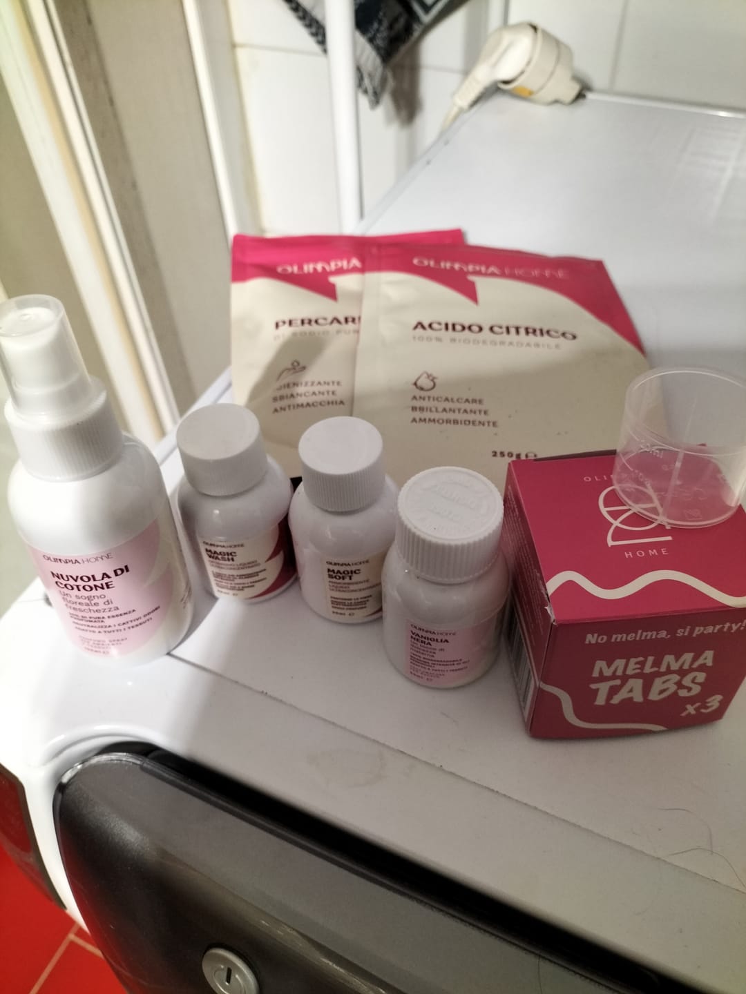 Customer photo review of Profumo spray per tessuti Nuvola di Cotone ml.100