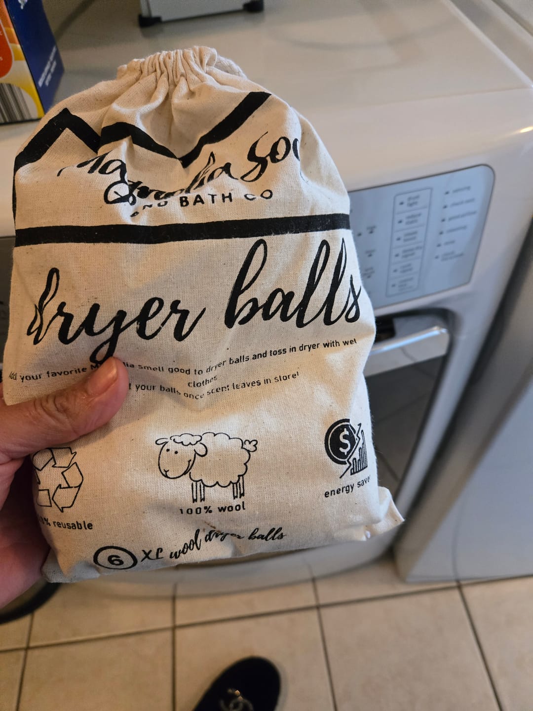 Customer photo review of Dryer Balls 6-pack