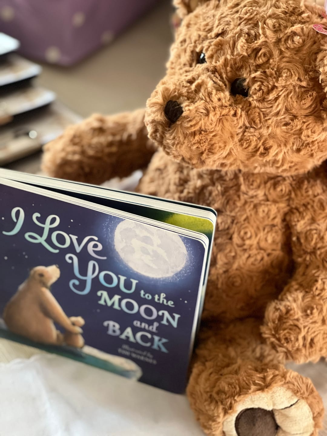 Customer photo review of Toffee Blessing Bear™