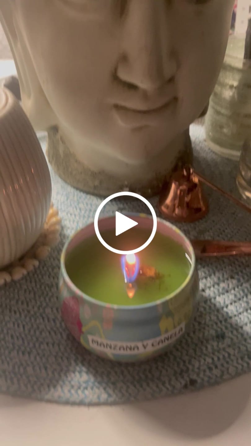 Customer video review of Fragancia MANZANA & CANELA