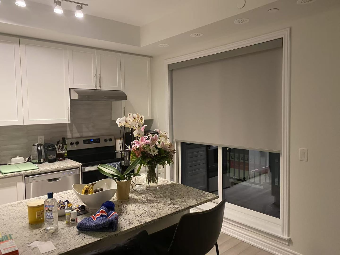 Customer photo review of Blackout Roller Shades