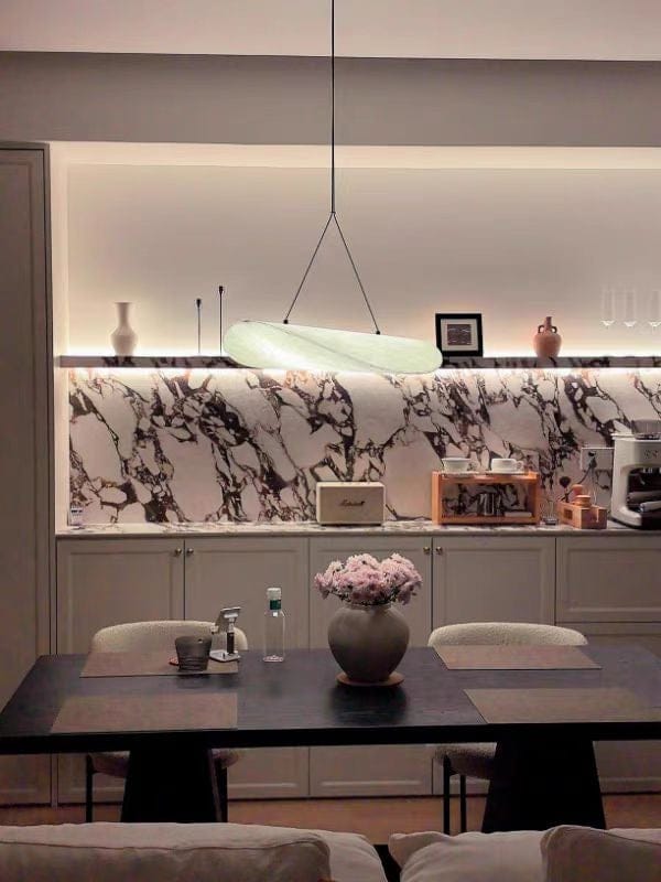 Customer photo review of Floating Cloud Tyvek Pendant Light