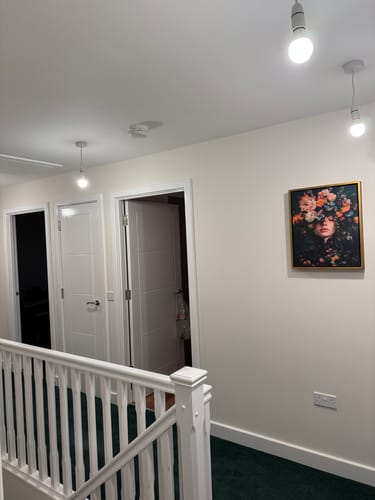 Customer photo review of Victorian Flowers Print