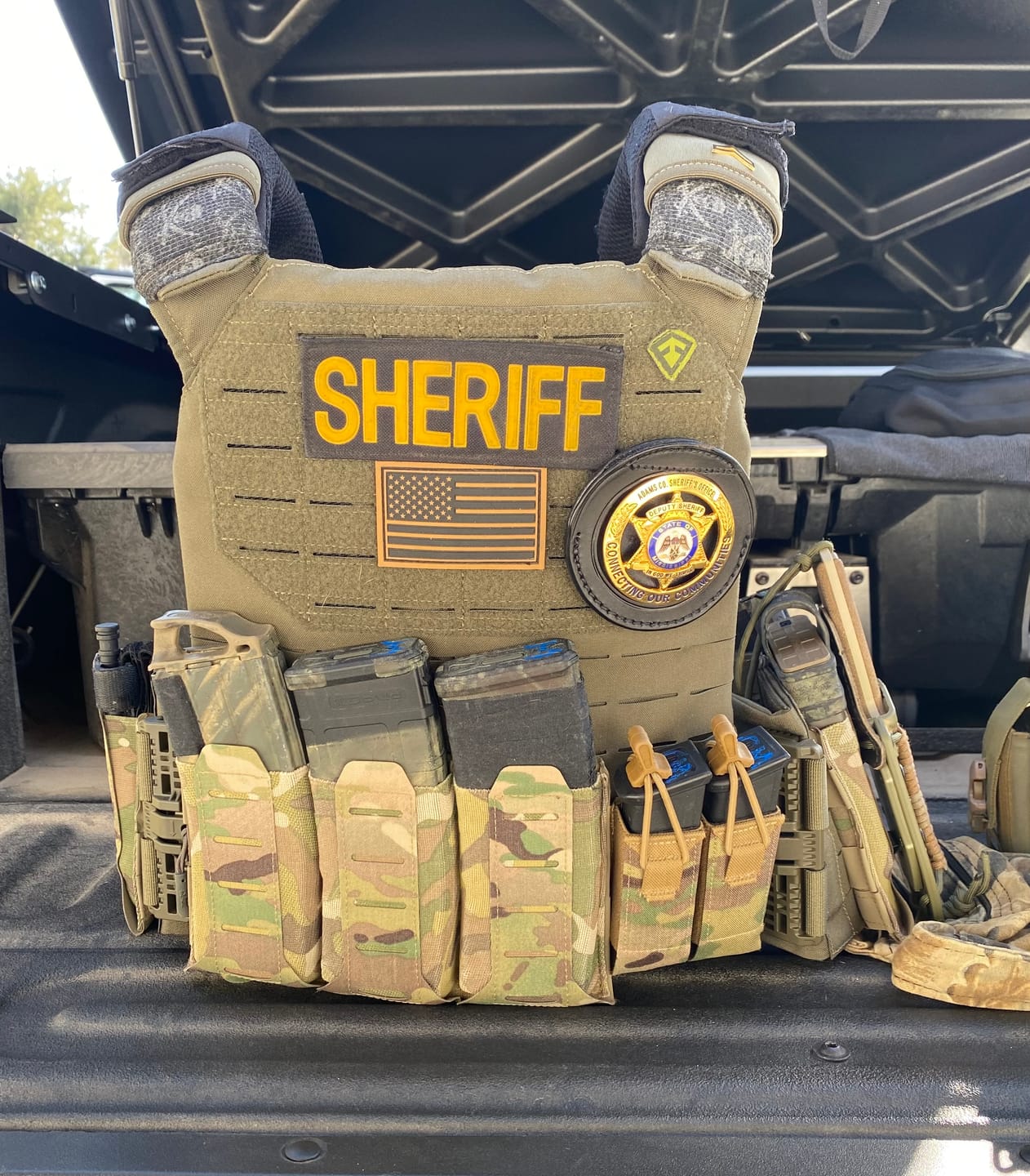 Customer photo review of RTS Tactical HST Quick Release Plate Carrier