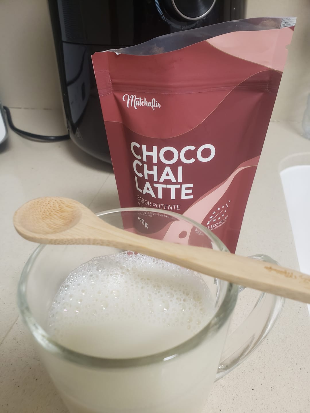 Customer photo review of Choco Chai Latte