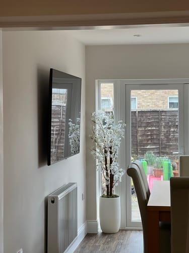 Customer photo review of Faux Blossom Tree