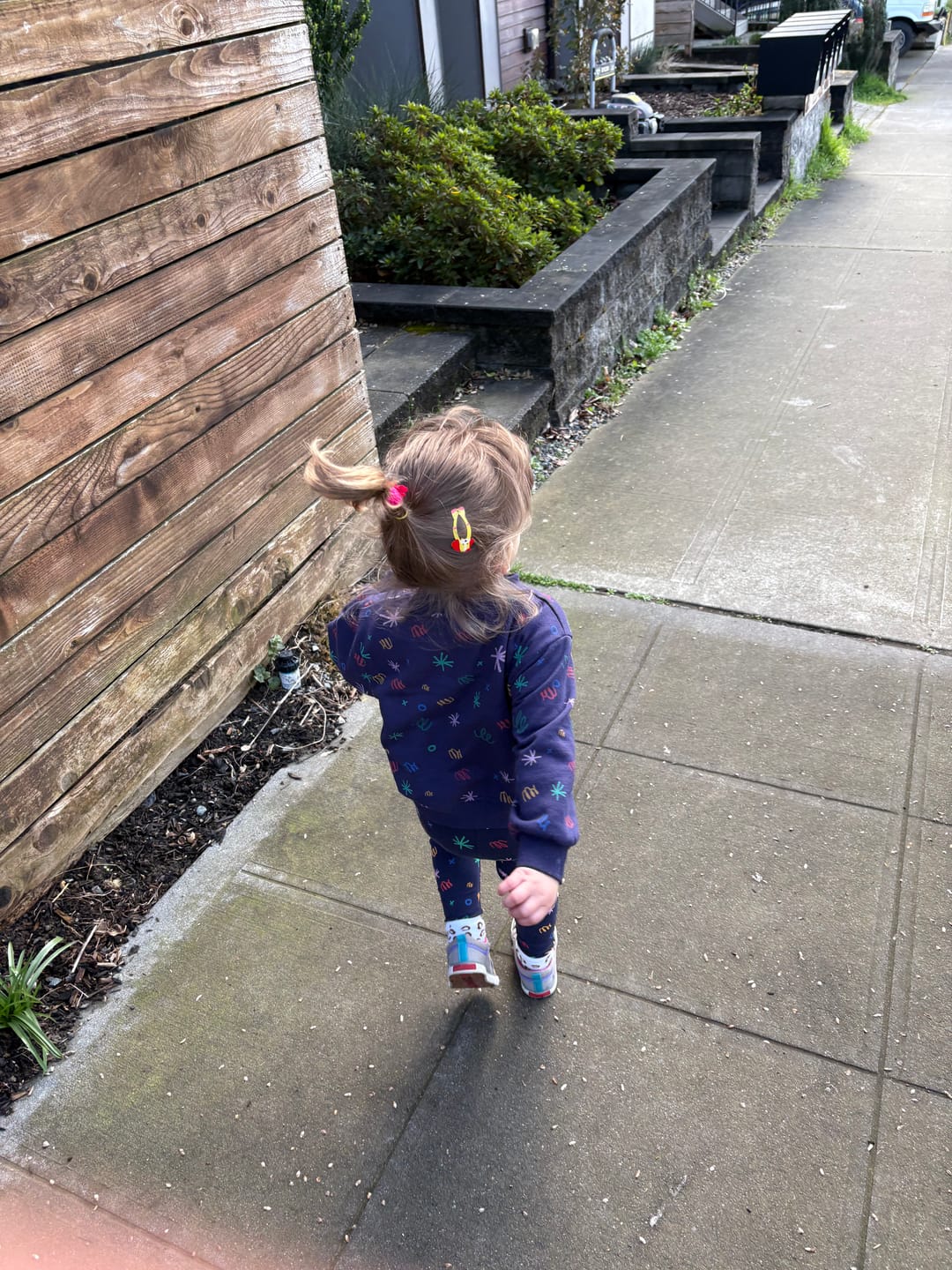 Customer photo review of Recycled Cotton Confetti Kid Sweatshirt