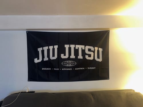 Customer photo review of Jiu Jitsu Flag