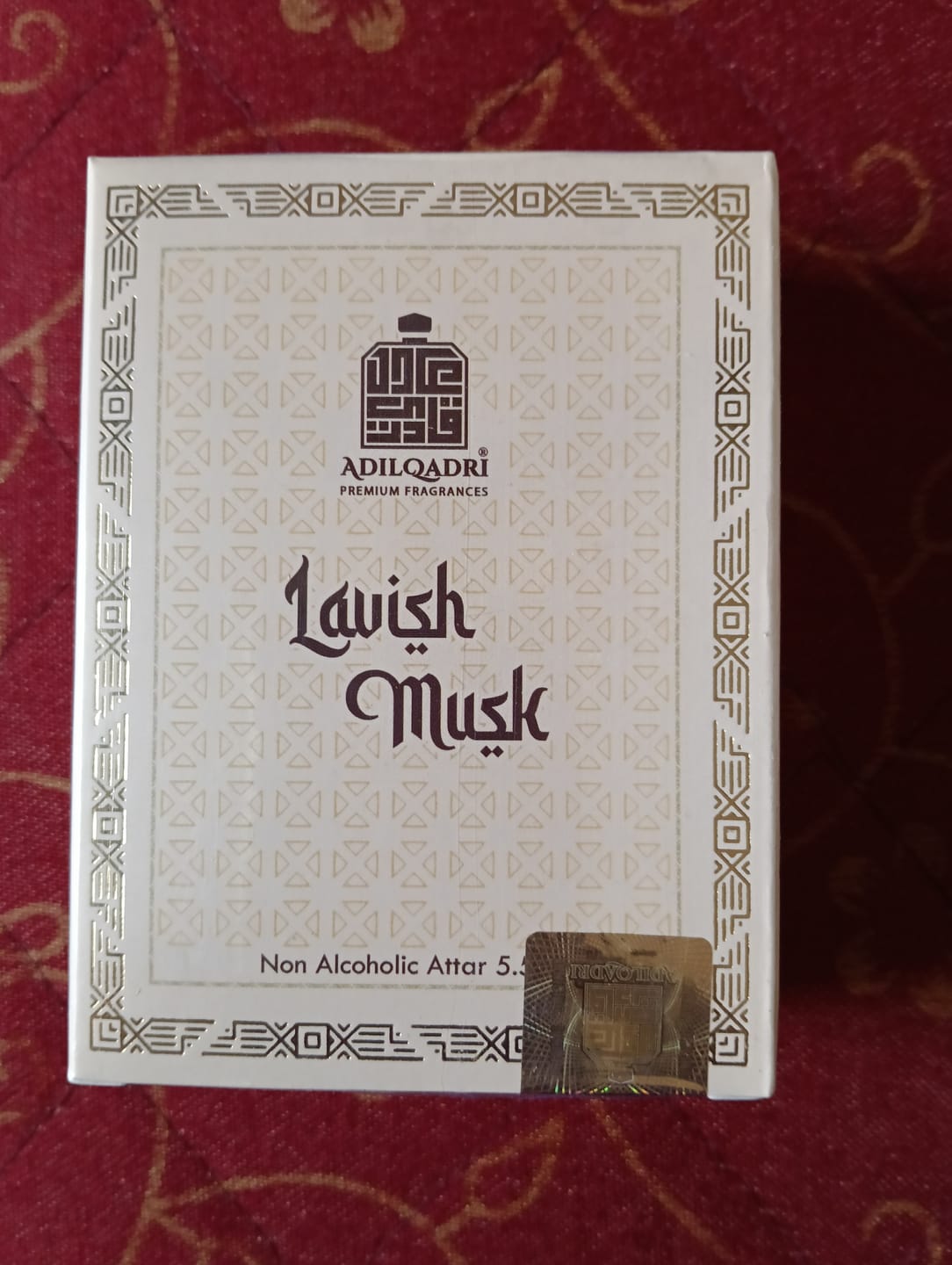 Customer photo review of Lavish Musk Premium Attar Perfume