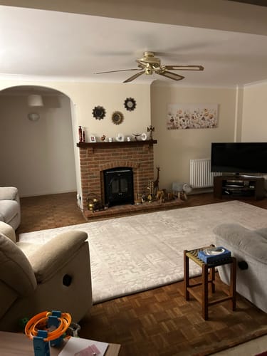 Customer photo review of The Mellow Mat® Designer Print | Beige (Soft Touch Sensory Tatami Rug)