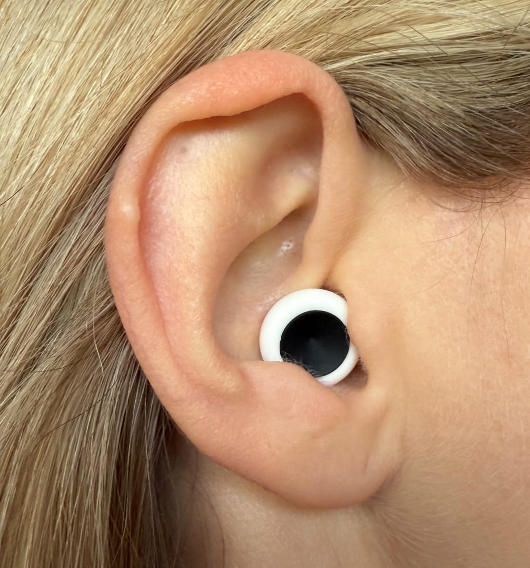 Customer photo review of Deep Sleeps Flex Earplugs for Sleeping