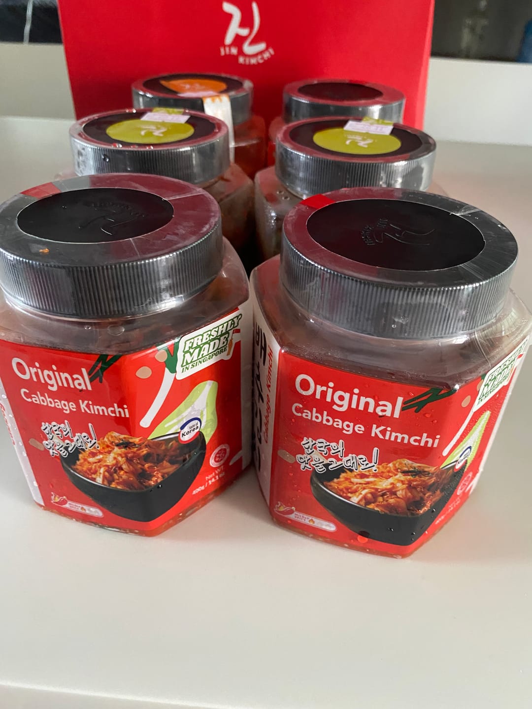 Customer photo review of JIN "Spring Onion" Kimchi