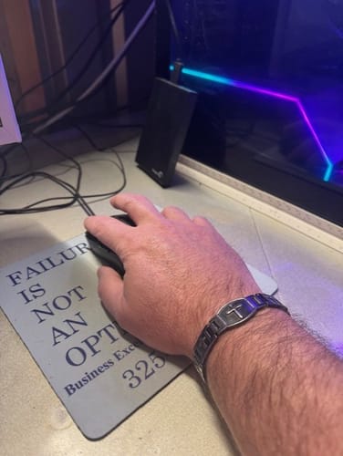 Customer photo review of 'For The Fallen' Arlington Magnetic Bracelet: Helps Pair Veterans With A Service Dog Or Shelter Dog