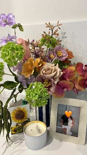 Customer photo review of Virgo  "Cosmic Earth Bouquet"