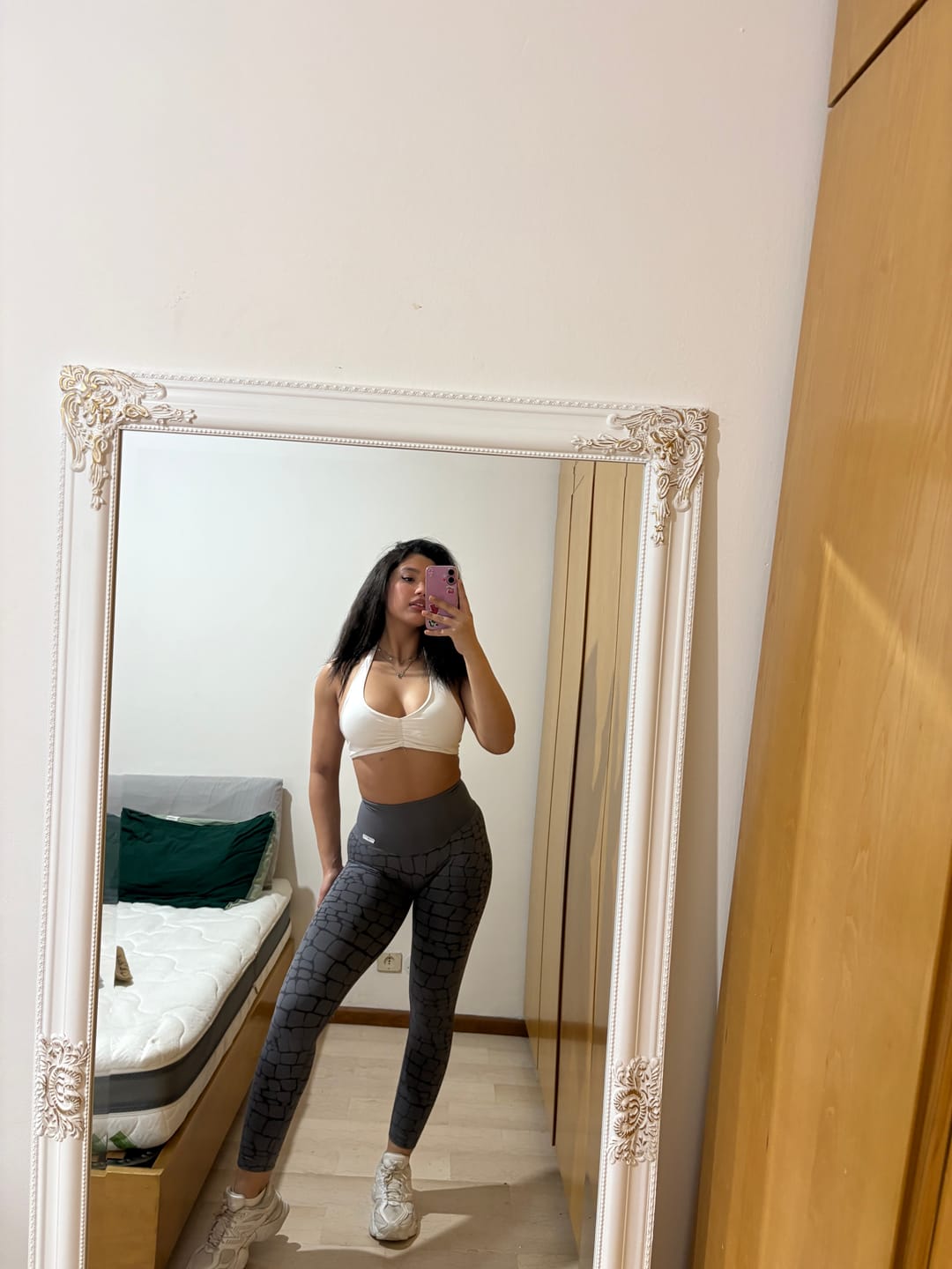 Customer photo review of Leggings All-up Grigio Ira Cocco