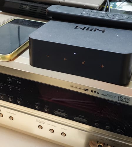Customer photo review of WiiM Pro Plus Music Streamer