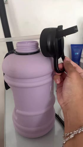 Customer photo review of Oversized Bottle Straw Cap ONLY