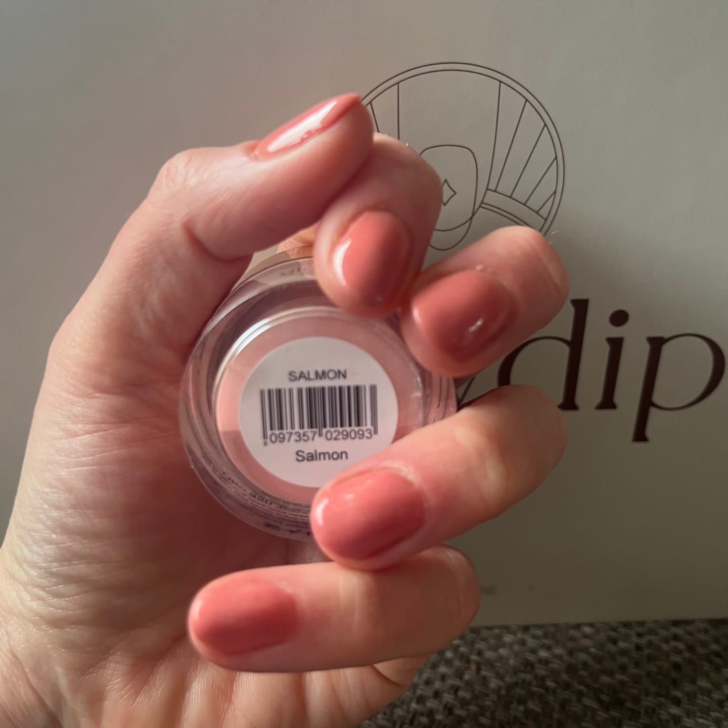 Customer photo review of Salmon Dipping Powder