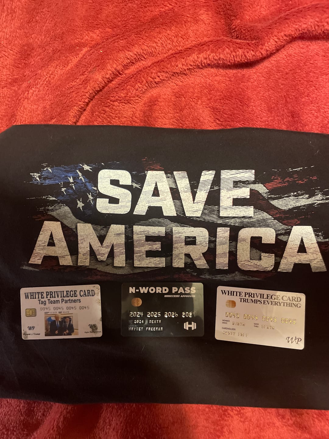 Customer photo review of N-Word Pass Card