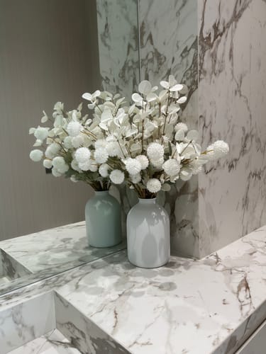 Customer photo review of Arlo Vase - Matt White