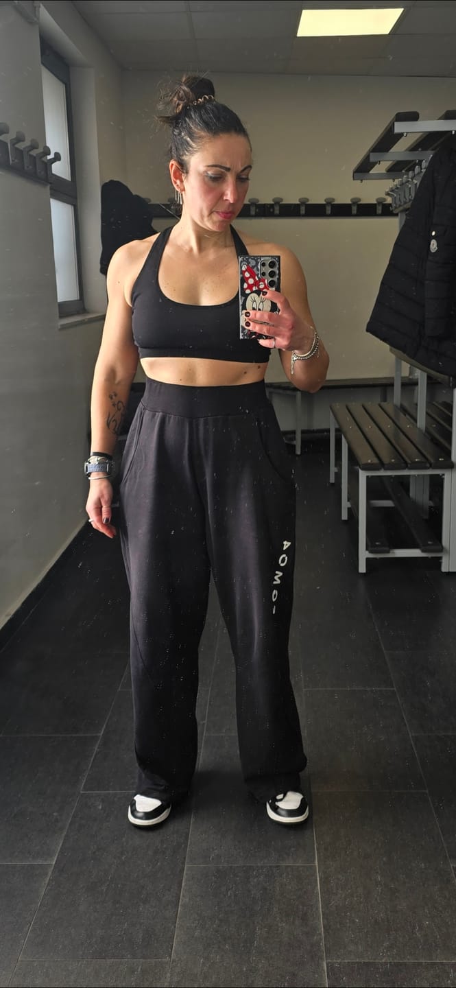 Customer photo review of Pantalone Baggy Ikonic FW 24/25 Nero
