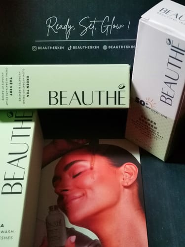 Customer photo review of Crème Hydratante Éclat au Thé Vert