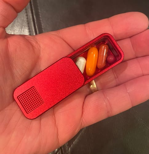 Customer photo review of Nano Pill Case
