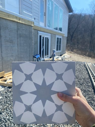 Starre Strata 8 Square Cement Tile