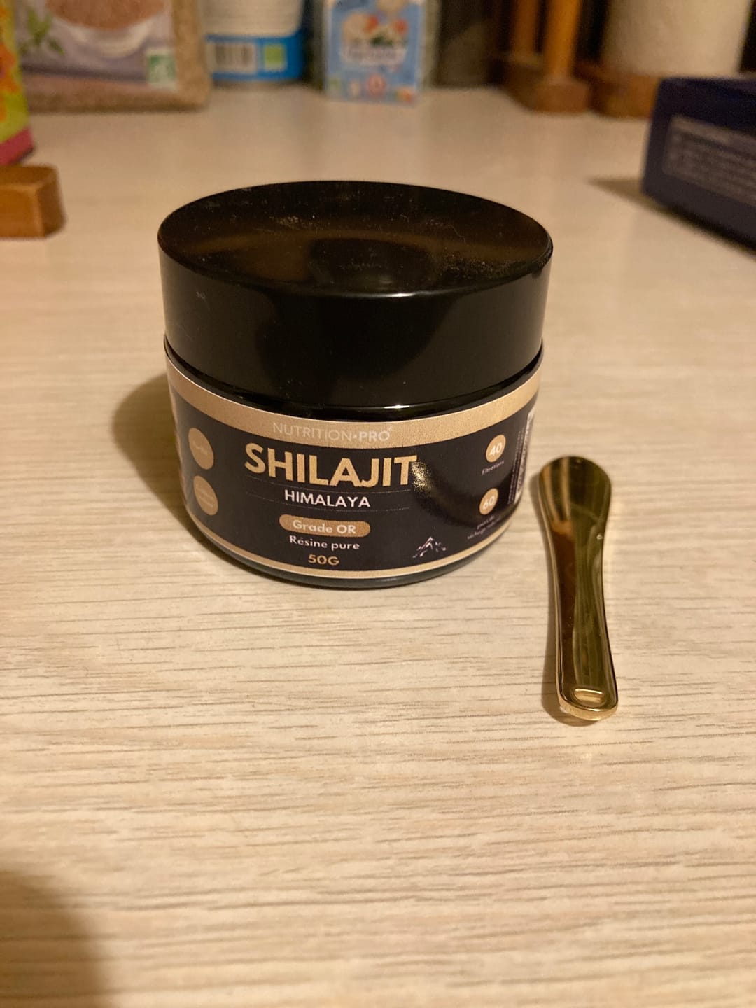 Customer photo review of SHILAJIT (RÉSINE PURE)