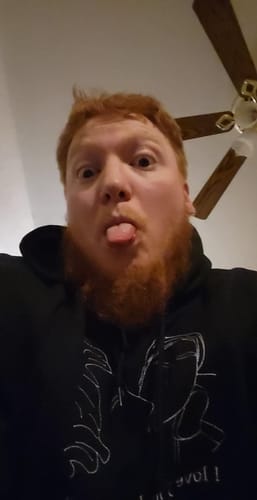 Customer photo review of Soulmate Custom Embroidered Photo Hoodie