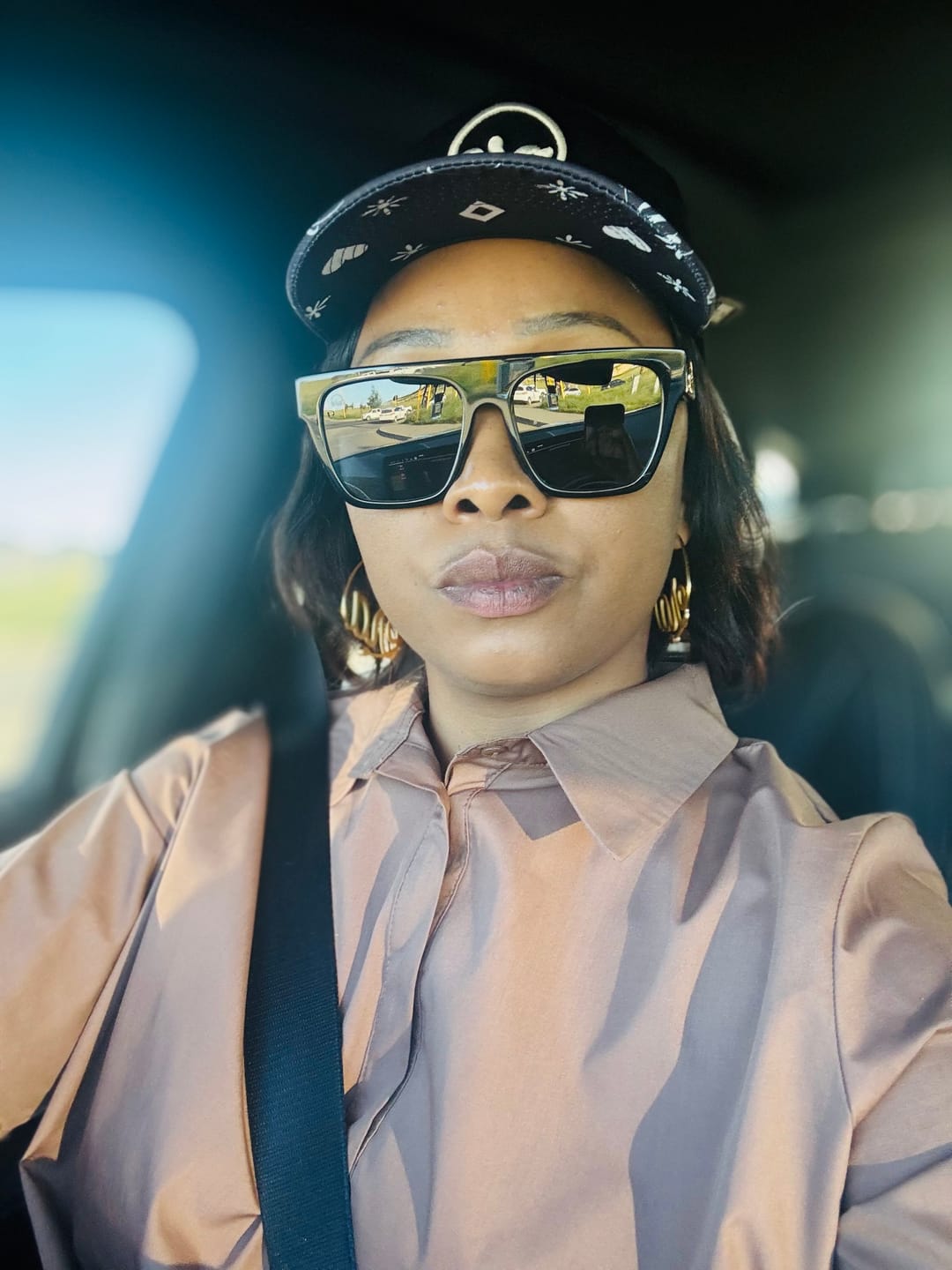 Customer photo review of Campbell Sunglasses