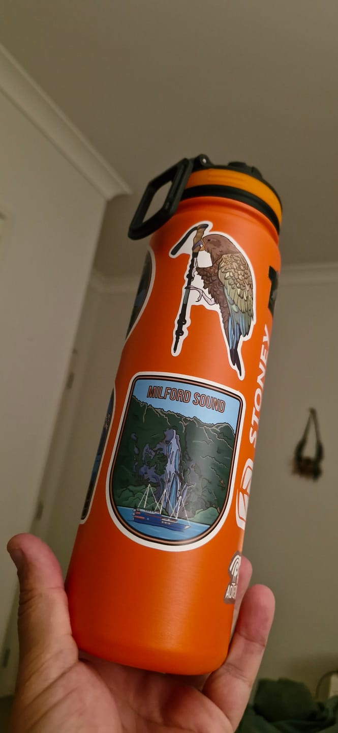 Customer photo review of Milford Sound Sticker