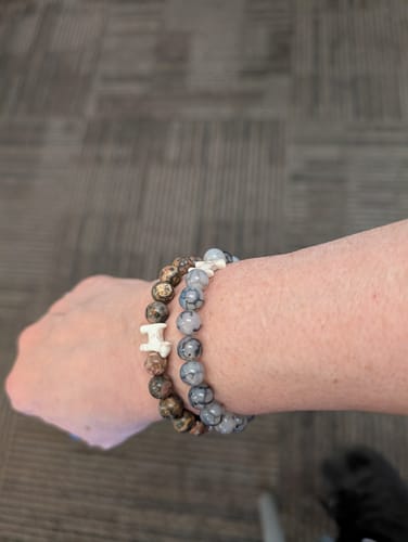 Customer photo review of STRĀ Dog Beaded Bracelet