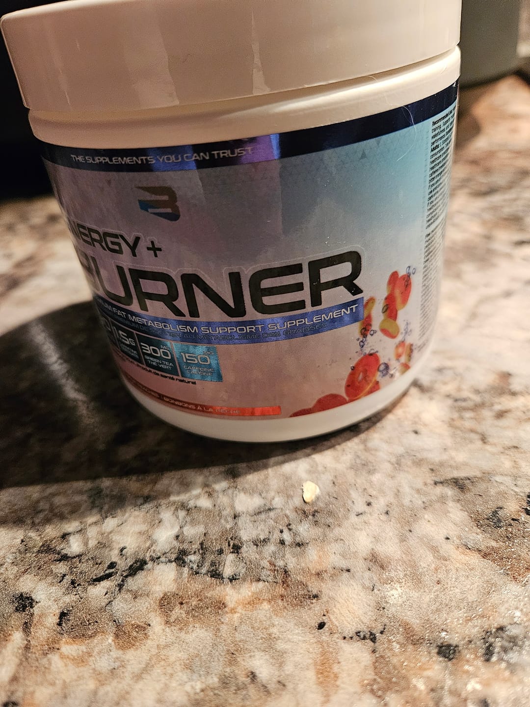 Customer photo review of Believe - Energy + Burner 130g
