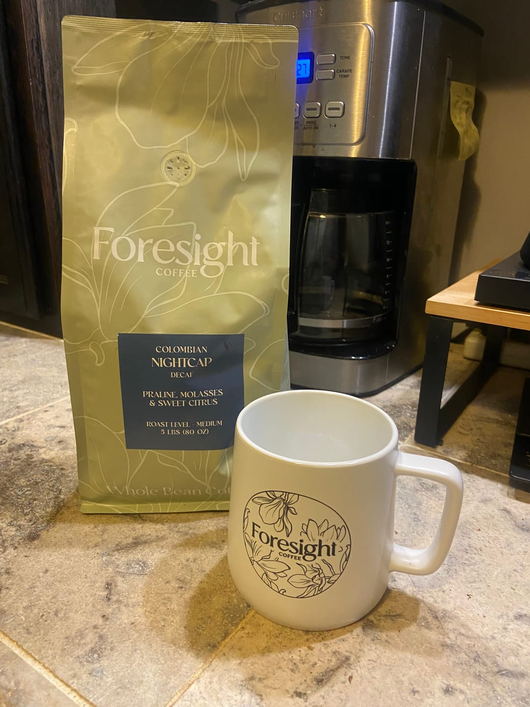 Customer photo review of Half Caff Slow Ride