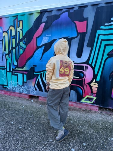 Customer photo review of 69 hoodie