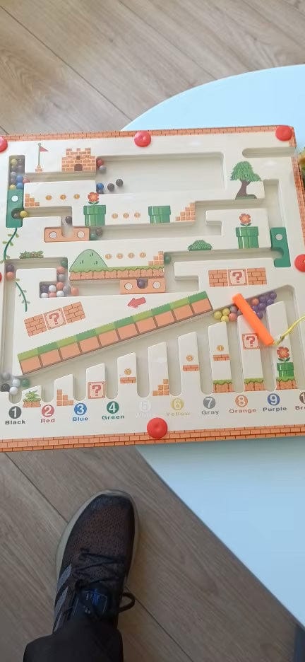Customer photo review of Marvin's Magnetic Maze