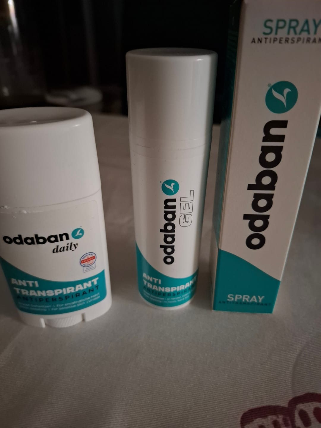 Customer photo review of odaban® Antitranspirant Komplett Set