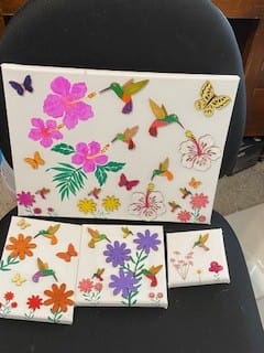 Customer photo review of 24 Hour Crafts Gift Card