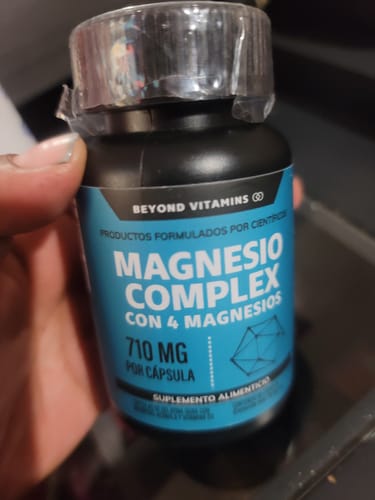 Customer photo review of Magnesio complex con 4 magnesios - 60 cápsulas