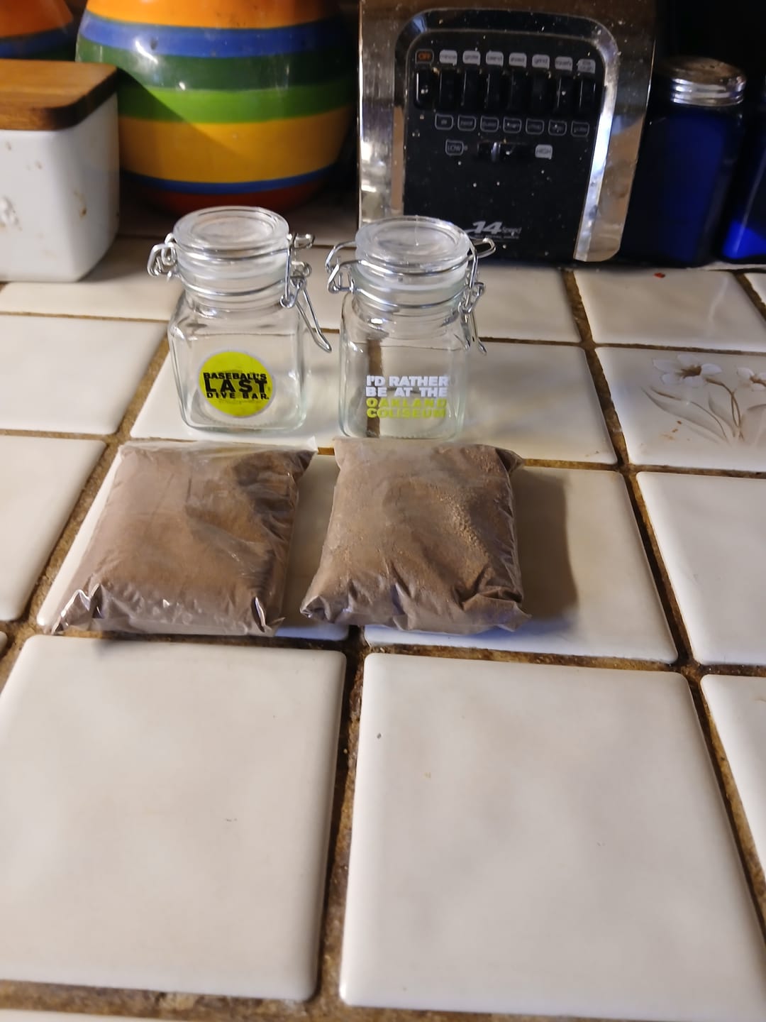 Customer photo review of Coliseum Dirt Jars