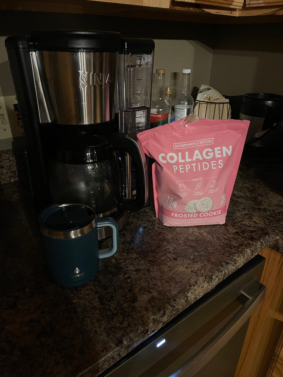 Customer photo review of Flavored Collagen