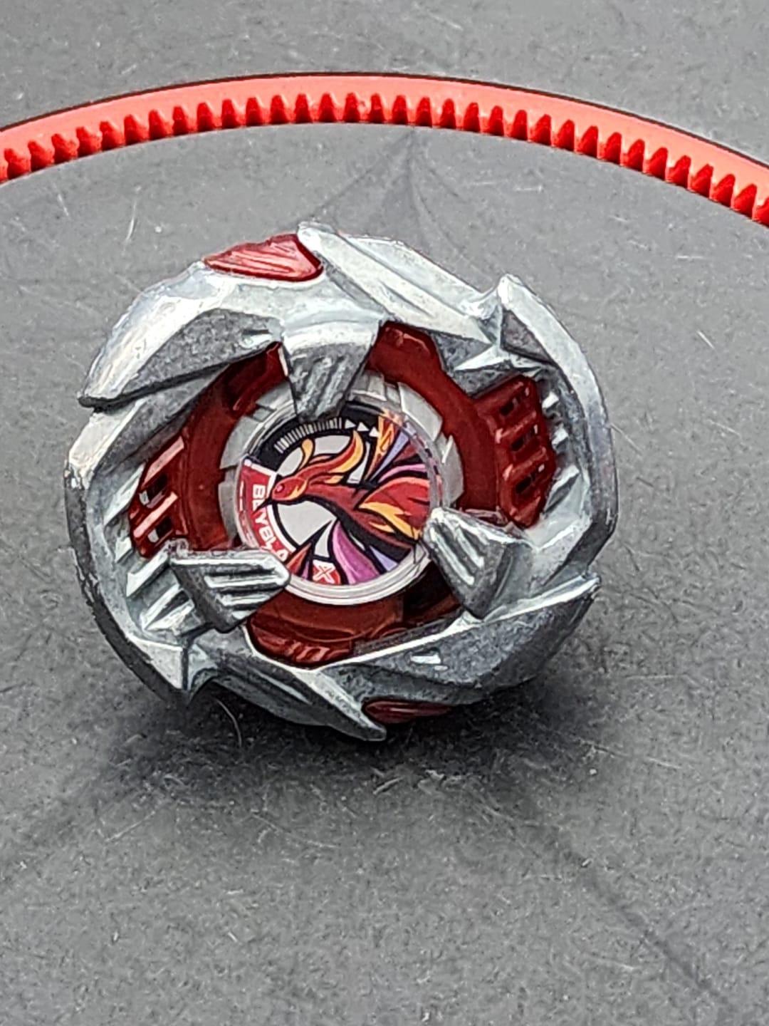 Customer photo review of Beyblade X BX-38 Crimson Garuda 4-70TP Booster