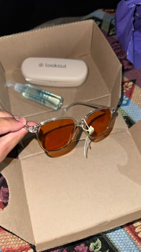 Customer photo review of BLUE BLOCKER LUKS CRISTAL 527NM