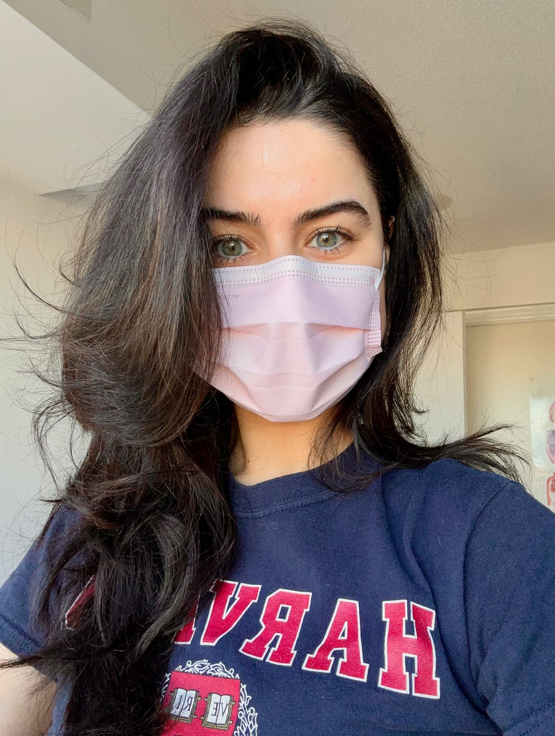 Customer photo review of ASTM Level 3 Medical Procedure Face Mask Made in Canada