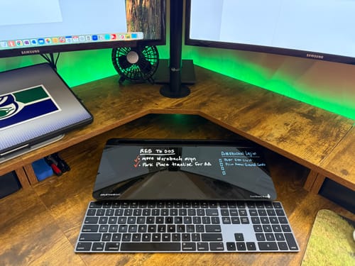 Customer photo review of DeskBoard Buddy
